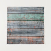 古木絵を描違う垣の色 タペストリー (正面(横))