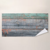 古木絵を描違う垣の色 バスタオル (バスタオル)