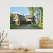 古木造の家 – ポスター (キッチン)