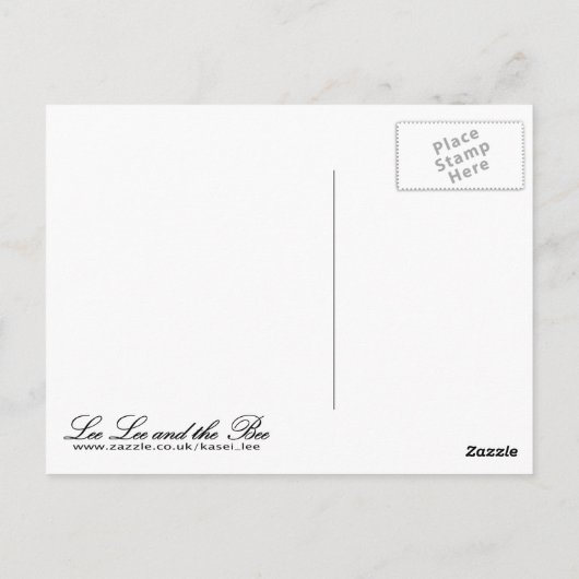 古木、はがき ポストカード (裏面)