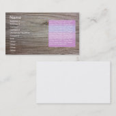 古木 名刺 (正面/裏面)