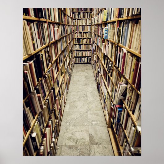 古本屋スウェーデンのインテリア。 ポスター (正面)