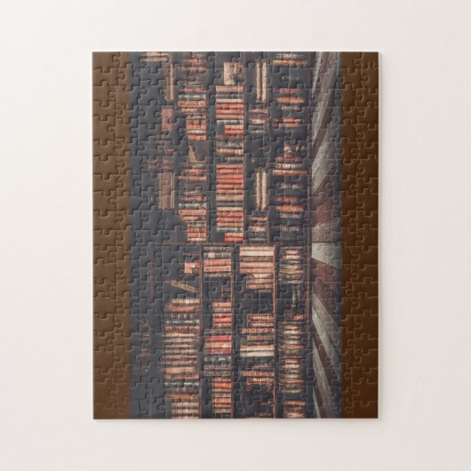 古本棚 ジグソーパズル (縦)