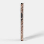 古材の背景またはテクスチャ iPhoneケース (右側面)