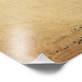 古楽譜の世界地図 フォトプリント            (角)