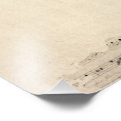 古楽譜の世界地図 フォトプリント            (角)