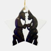 古流おもしろいの幕名は セラミックオーナメント (正面)