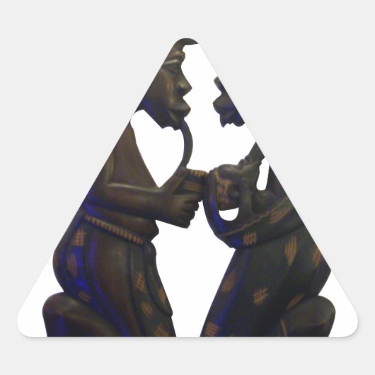 古流おもしろいの幕名は 三角形シール (正面)