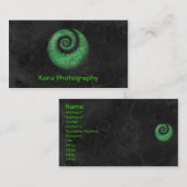 古流写真 名刺 (正面/裏面)