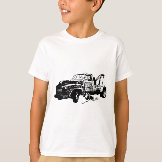 古物置場犬W Tシャツ (正面)