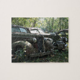 古物置場車 ジグソーパズル