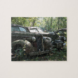 古物置場車 ジグソーパズル