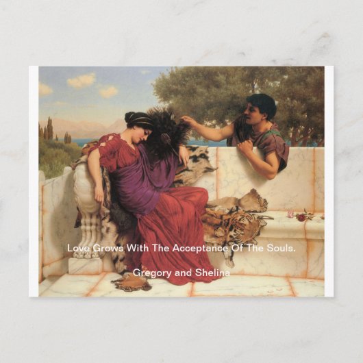 古物語ギリシャ夫婦 ポストカード (正面)