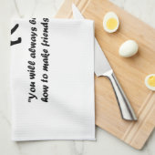 古猫の諺 キッチンタオル (四つ折り)