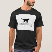 古猫の諺 Tシャツ (正面)