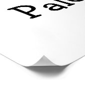 古生物学が大好き ポスター (角)