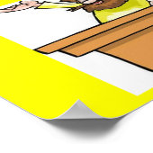 古生物学のポスター ポスター (角)