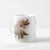 古生物学の石 コーヒーマグカップ (正面左)