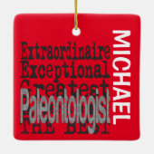 古生物学者カスタム外来 セラミックオーナメント (裏面)