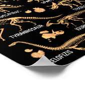 古生物学者生まれの骨格恐竜になる ポスター (角)