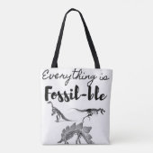 古生物学者 トートバッグ (裏面)