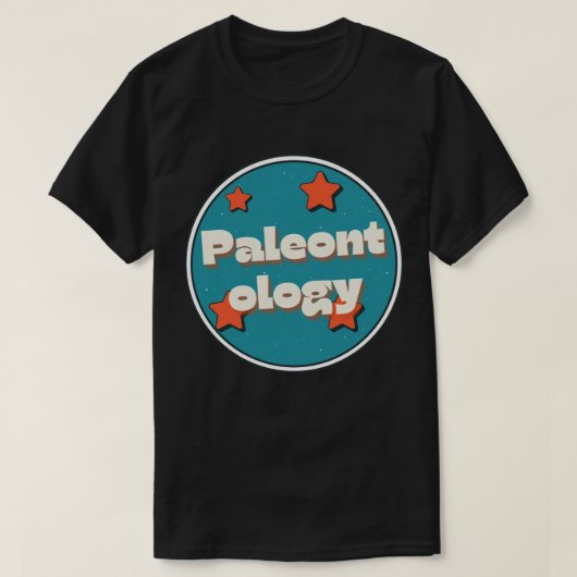 古生物学 Tシャツ (デザイン正面)