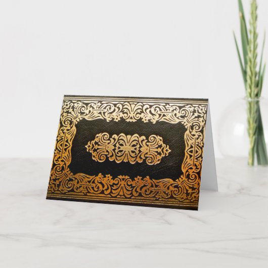 古皮本カバー カード (正面)