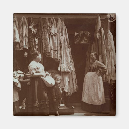 古着屋、7つのダイヤル、'通り李 マグネット (正面)