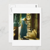 古祈日ヴィンテージ魔法提灯 ポストカード (正面/裏面)