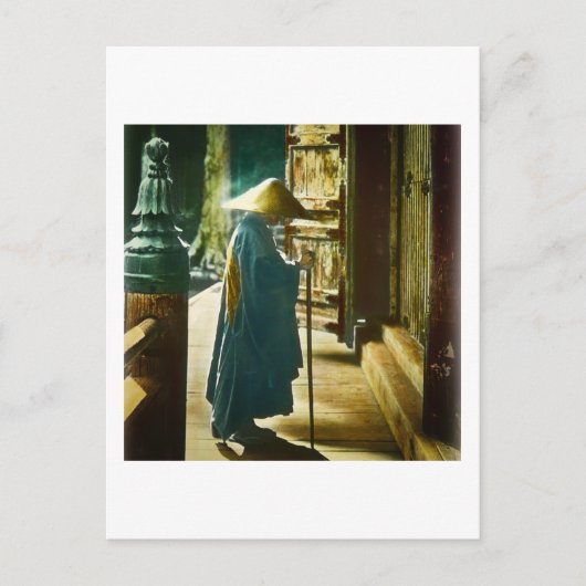 古祈日ヴィンテージ魔法提灯 ポストカード (正面)