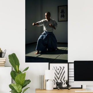 古空手マスター演技方 ポスター