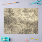 古素朴い世界の切り離 薄葉紙 (クラフト)