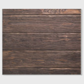 古素朴い木の板 ラッピングペーパー (フラット)
