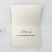 古結婚い本とデイジー カード (内部)