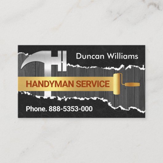 古絵を描材改造剥離 名刺 (正面)