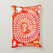  – 古絵画人の手を描伝統的いた。 アクセントクッション (正面(垂直))