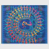  – 古絵画人の手を描伝統的いた。 ラッピングペーパー (フラット)