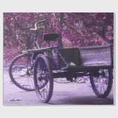 古自転車ラッピング紙 ラッピングペーパー (フラット)