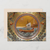 古船はがき ポストカード (正面/裏面)