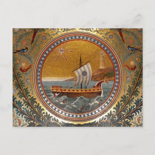 古船はがき ポストカード (正面)