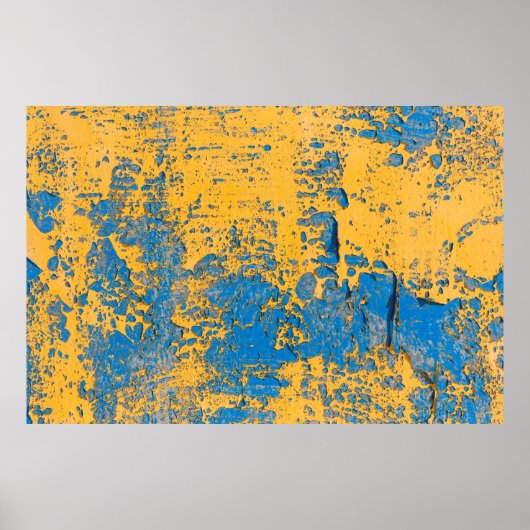 古色彩の鮮やかい壁 – テクスチャ、背景。抽象芸術、 ポスター (正面)