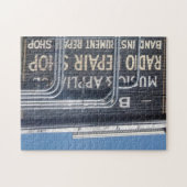 古色彩の鮮やか業標識 ジグソーパズル (横)