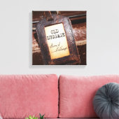 「古荷物」キャンバス包みポスター キャンバスプリント (インサイチュ (リビング))