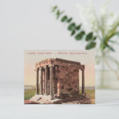 古葉書 – アテネ、ナイク、アテナの神殿 ポストカード (スタンド正面)