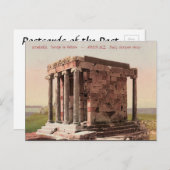 古葉書 – アテネ、ナイク、アテナの神殿 ポストカード (正面/裏面)