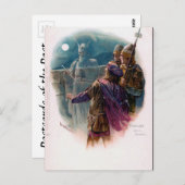 古葉書 – "ハムレット"，シェイクスピア。 ポストカード (正面/裏面)