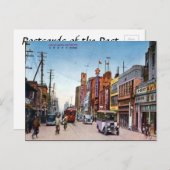 古葉書 – 博多・福岡 ポストカード (正面/裏面)