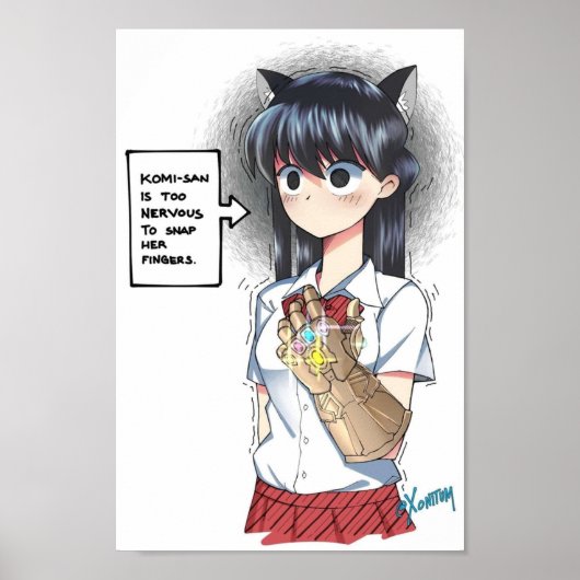 古見さんは、コミュ症です。 無限の古見さん ポスター (正面)