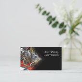 古車のいエンジンの写真/DIYフォント 名刺 (スタンド正面)