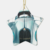 古車ヴィンテージ車 セラミックオーナメント (左)